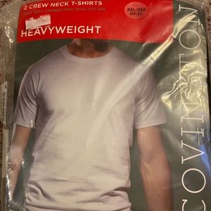 Covington Men 2 Crew Neck Heavyweight Mens Short Sleeve Crew Neck T-Shirt